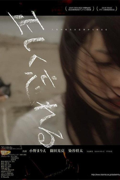 Tadashiku Wasureru 2014 official movie poster