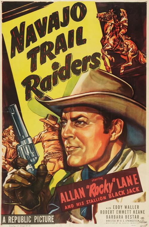 Navajo Trail Raiders 1949 official movie poster
