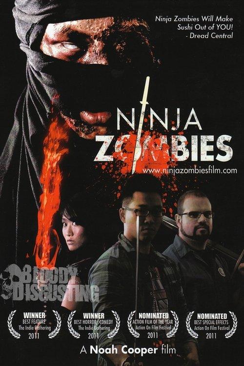 Ninja Zombies 2011 official movie poster