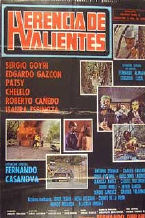 Herencia de Valientes 1986 official movie poster