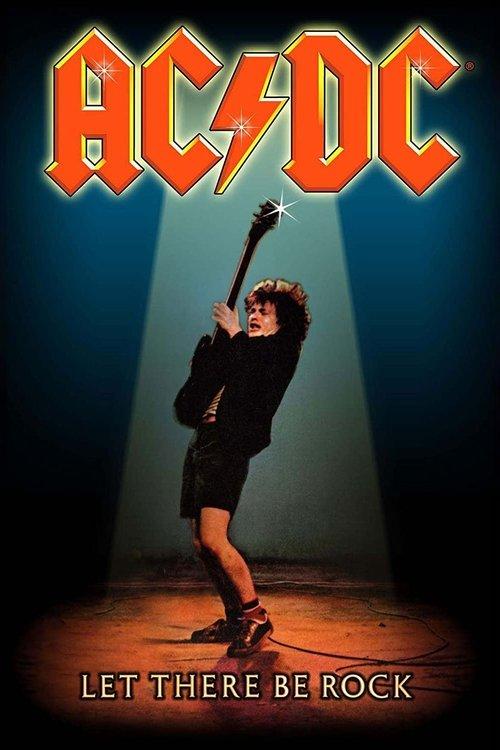 AC/DC - Let There Be Rock 1980 official movie poster