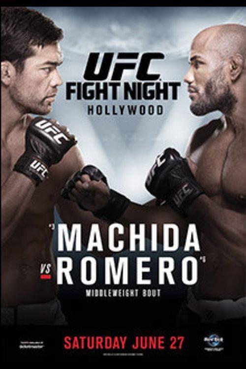 UFC Fight Night 70: Machida vs. Romero 2015 official movie poster