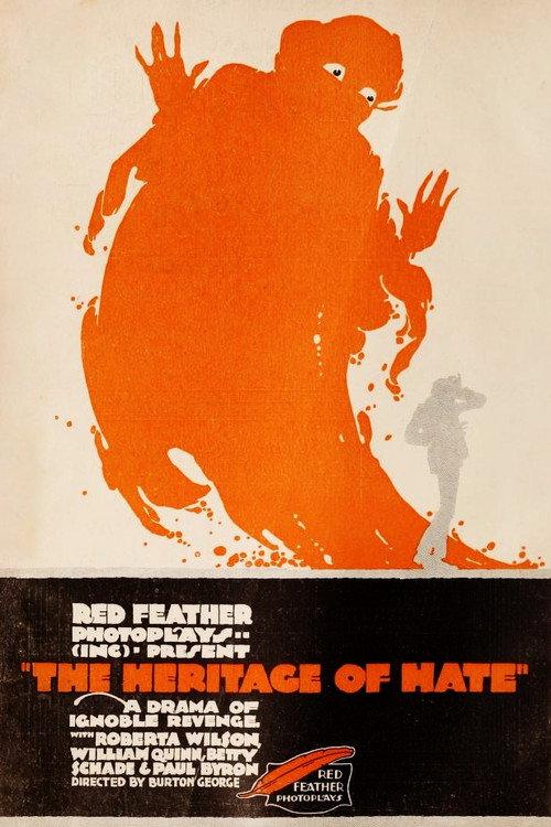 The Heritage of Hate 1916 official movie poster