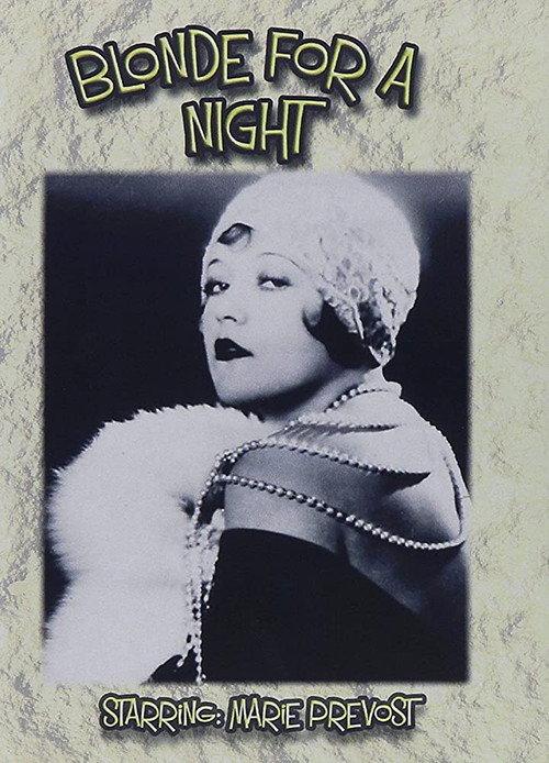 A Blonde for a Night 1928 official movie poster