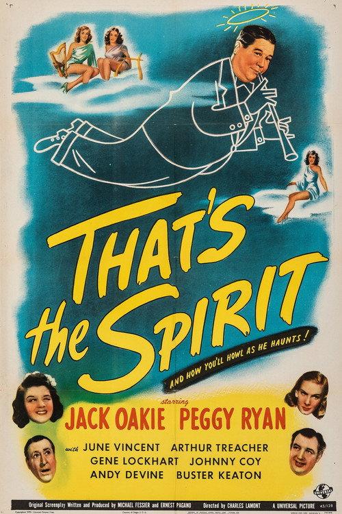 That's the Spirit 1945 official movie poster