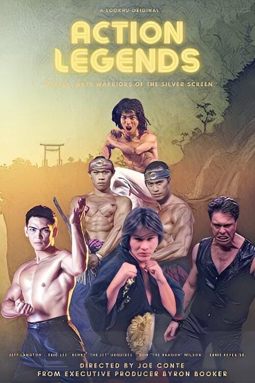 Action Legends: Warriors of the Silver Screen 2023 official movie poster
