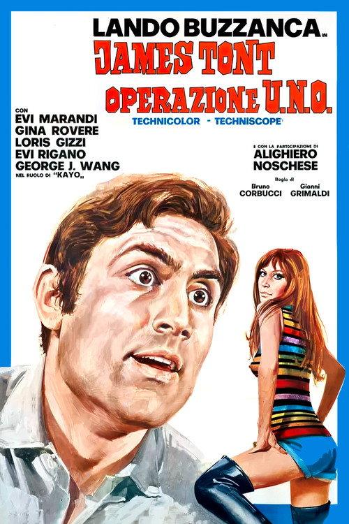 James Tont Operation U.N.O. 1965 official movie poster
