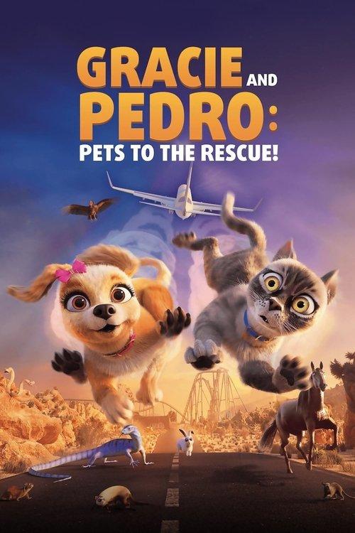 Gracie & Pedro: Pets to the Rescue 2024 official movie poster