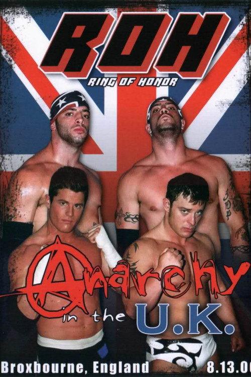 ROH: Anarchy In The U.K. 2006 official movie poster