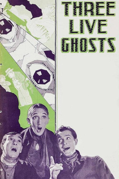 Three Live Ghosts 1929 official movie poster