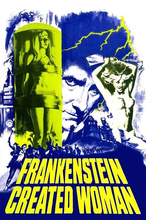 Frankenstein Created Woman 1967 official movie poster