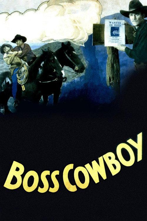 The Boss Cowboy 1934 official movie poster