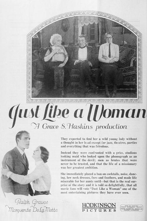 Just Like a Woman 1923 official movie poster