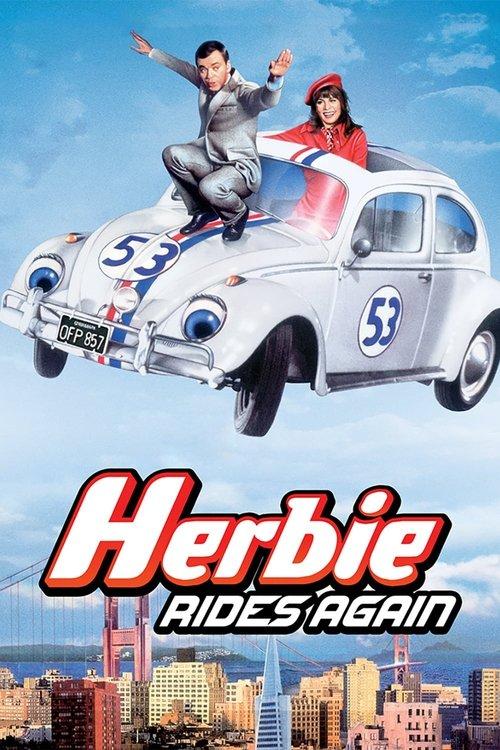 Herbie Rides Again 1974 official movie poster
