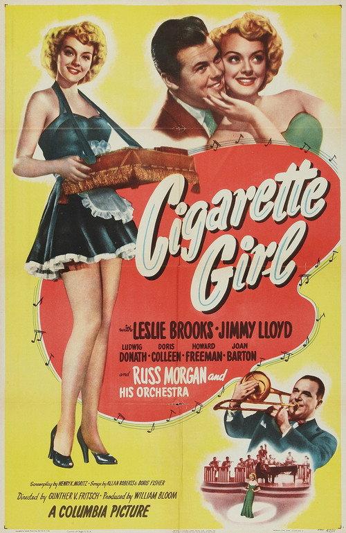 Cigarette Girl 1947 official movie poster