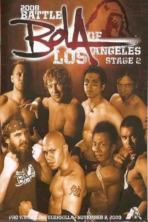 PWG: 2008 Battle of Los Angeles - Stage 2 2008 official movie poster