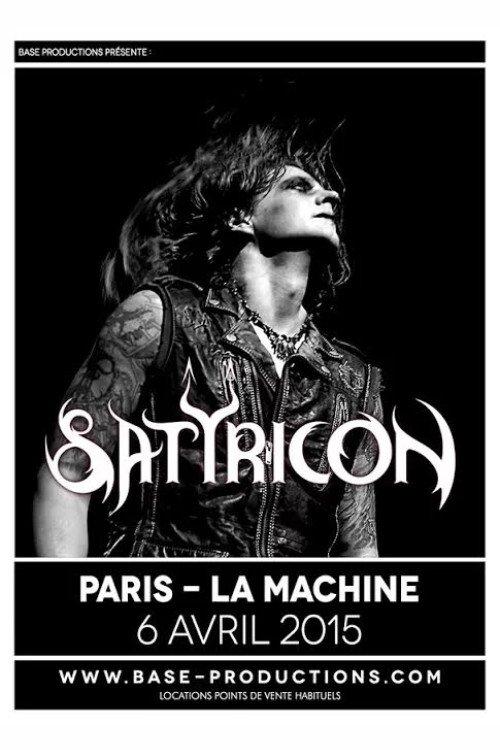 Satyricon - La Machine Du Moulin Rouge (Paris, France 2015) 2015 official movie poster