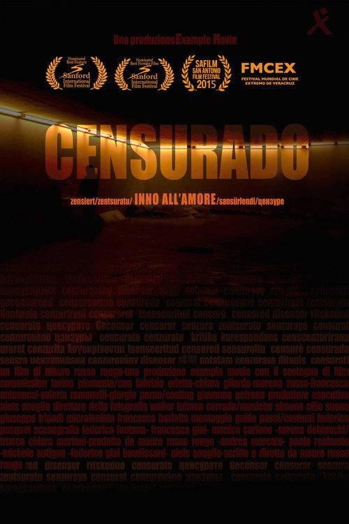 Censurado: Inno all'amore 2015 official movie poster