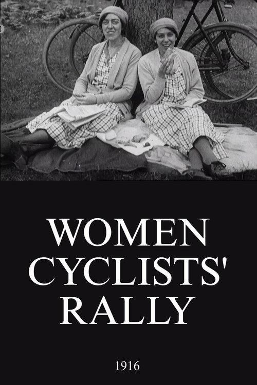 Women Cyclists' Rally 1916 official movie poster