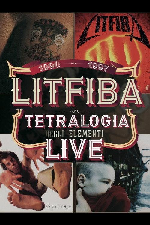 Litfiba: Tetralogia degli Elementi live official movie poster