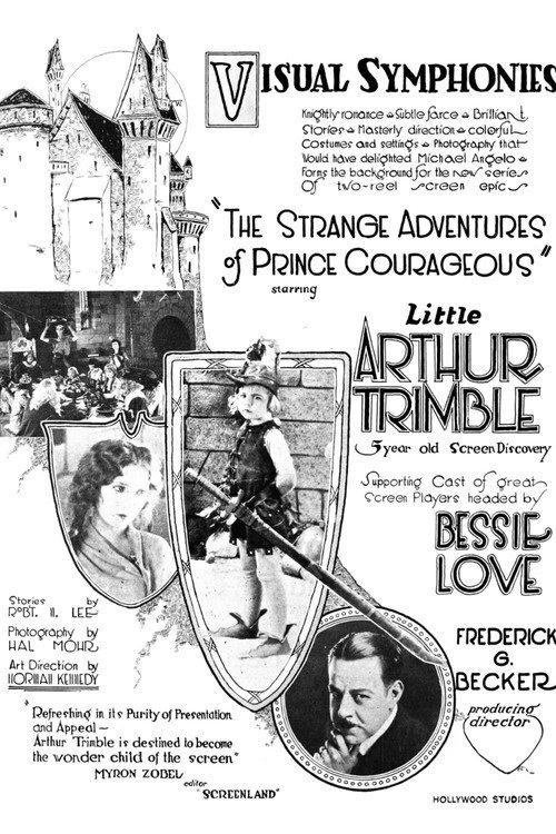 The Strange Adventures of Prince Courageous 1923 official movie poster