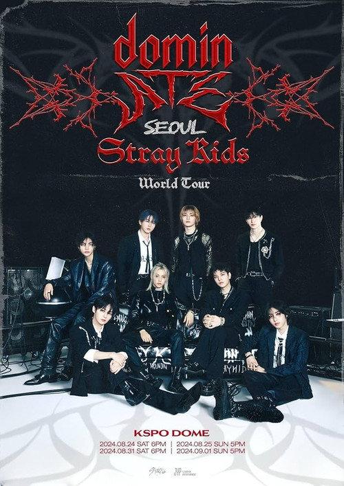 Beyond LIVE - Stray Kids 3rd World Tour “dominATE” in SEOUL 2024 official movie poster