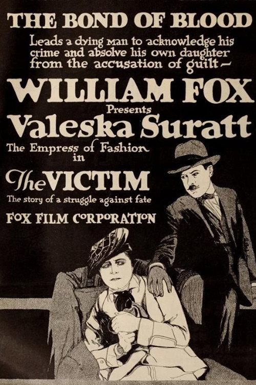 The Victim 1916 official movie poster