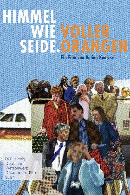 Sky like Silk. Full of Oranges 2024 official movie poster