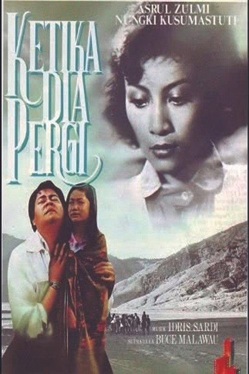 Ketika Dia Pergi 1990 official movie poster