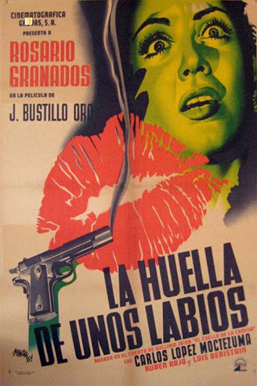 La huella de unos labios 1952 official movie poster