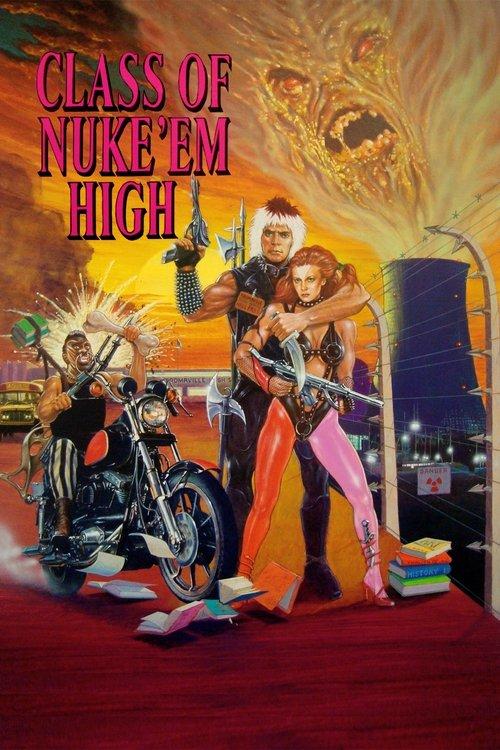 Class of Nuke 'Em High 1986 official movie poster
