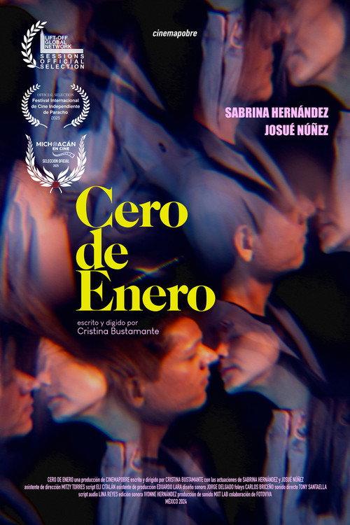 Cero de enero 2025 official movie poster
