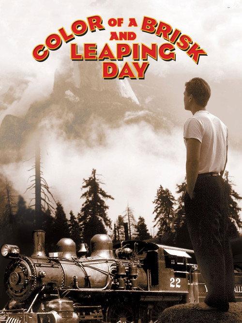 Color of a Brisk and Leaping Day 1996 official movie poster