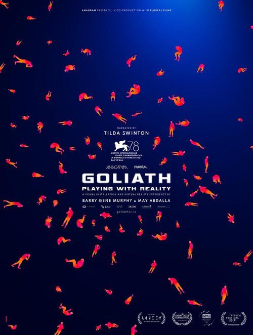 Goliath: Playing with Reality 2021 official movie poster