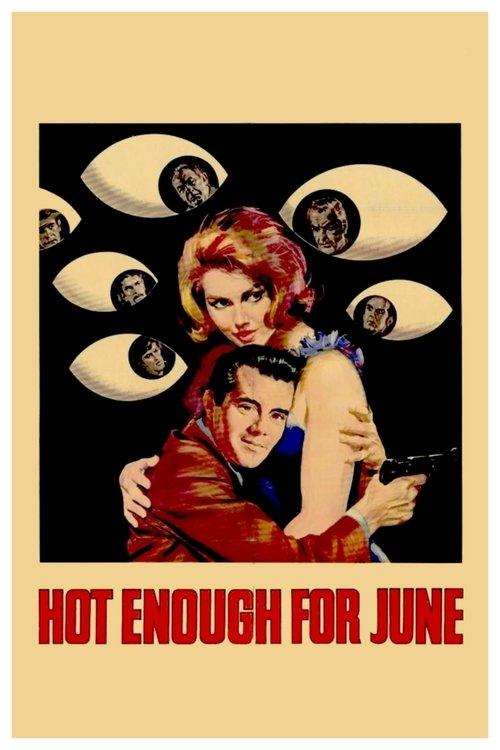 Hot Enough for June 1964 official movie poster