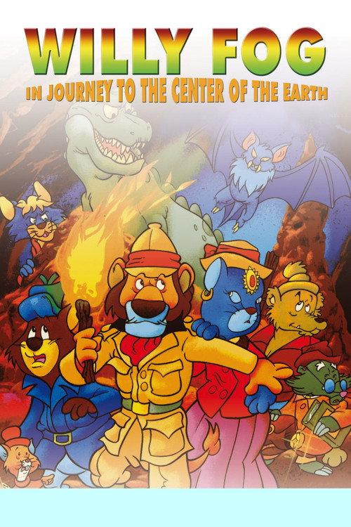 Willy Fog in Journey to the Center of the Earth 1995 official movie poster