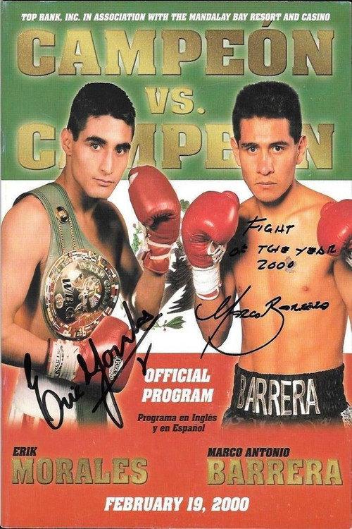 Marco Antonio Barrera vs. Erik Morales I 2000 official movie poster