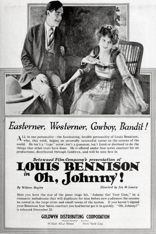 Oh, Johnny! 1918 official movie poster