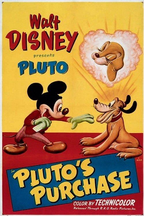 Pluto's Purchase 1948 official movie poster