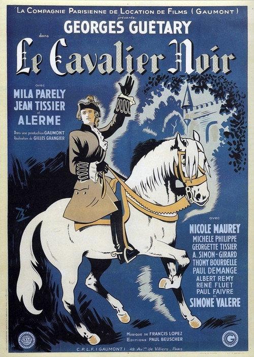 The Black Rider 1945 official movie poster