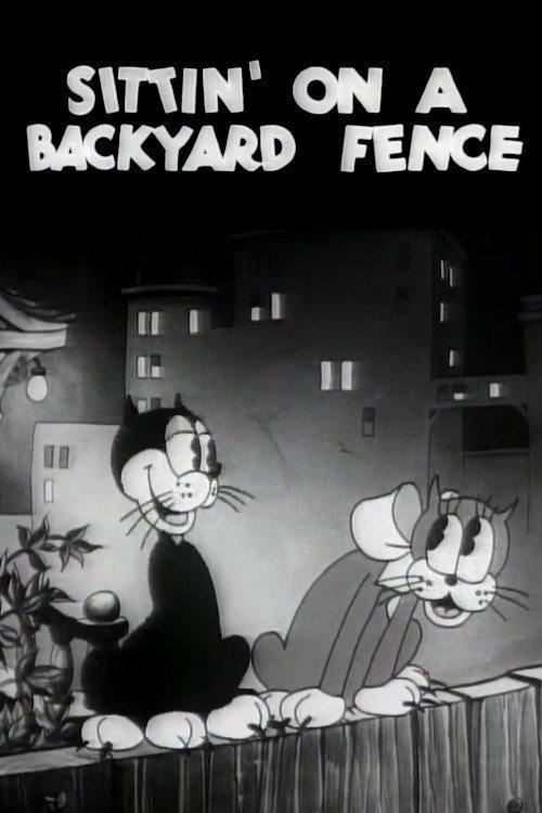 Sittin' on a Backyard Fence 1933 official movie poster
