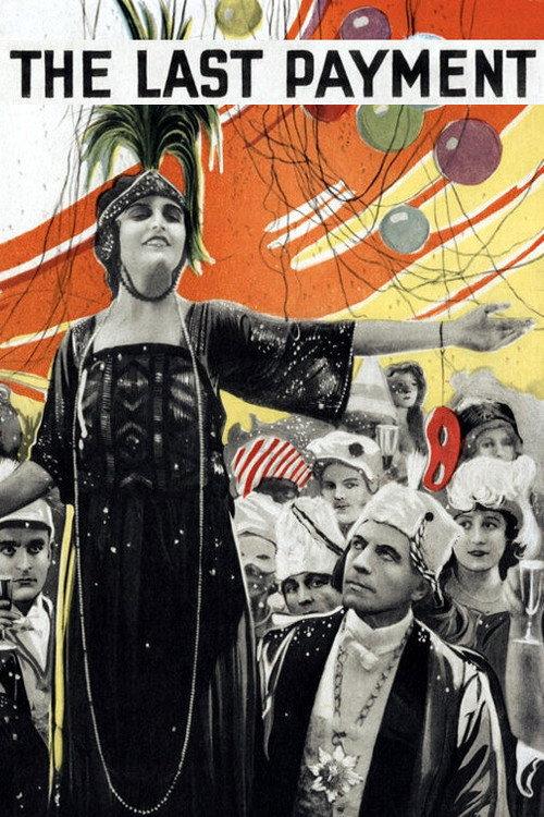 The Last Payment 1919 official movie poster