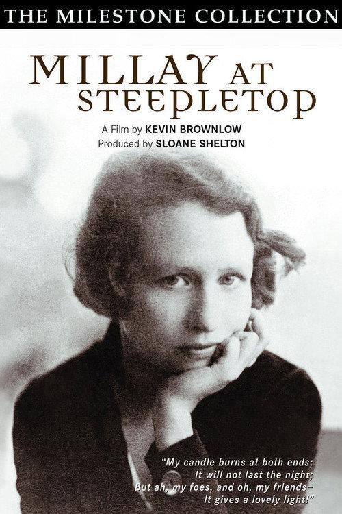 Millay at Steepletop 1983 official movie poster