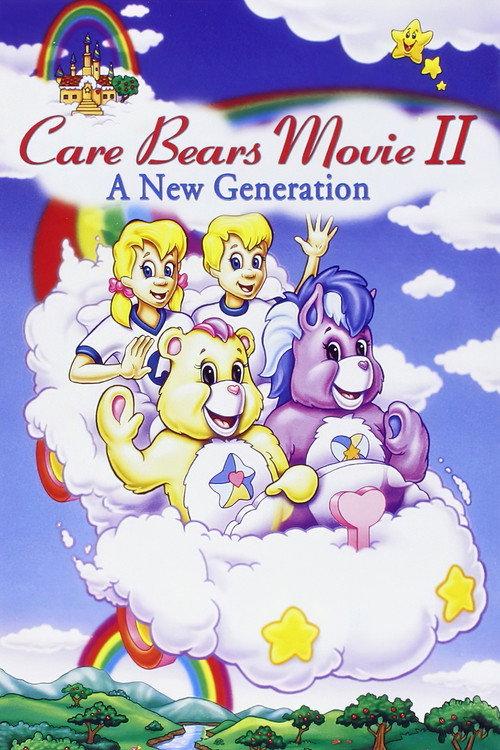 Care Bears Movie II: A New Generation 1986 official movie poster