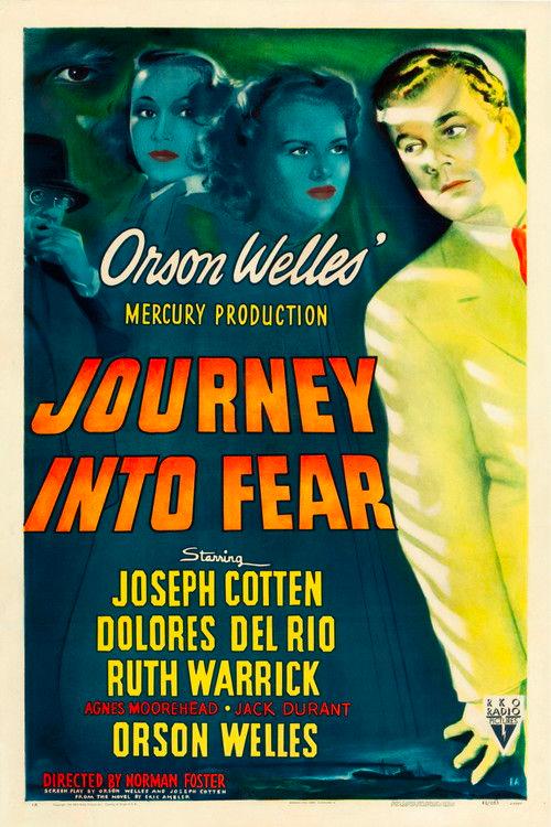 Journey into Fear 1943 official movie poster