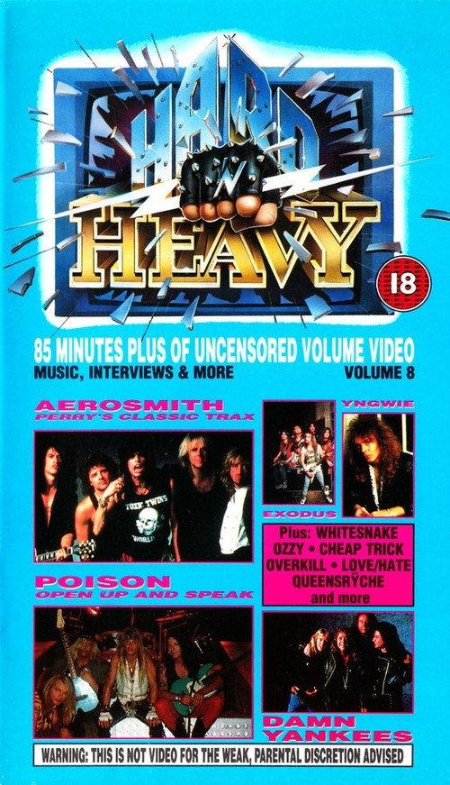 Hard 'N Heavy Volume 8 1990 official movie poster