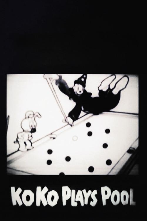 Koko Plays Pool 1927 official movie poster