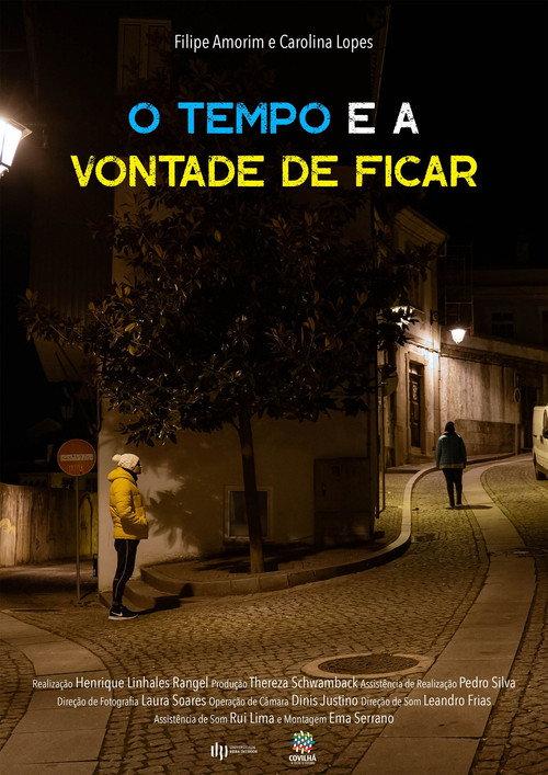 O Tempo e a Vontade de Ficar 2023 official movie poster