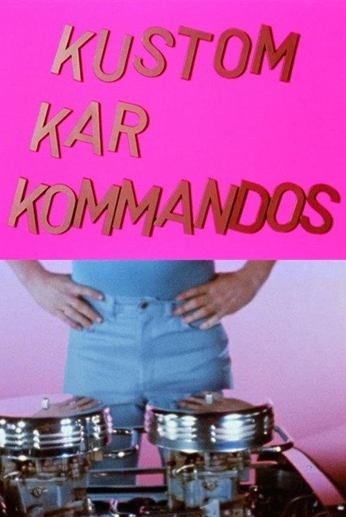 Kustom Kar Kommandos 1965 official movie poster