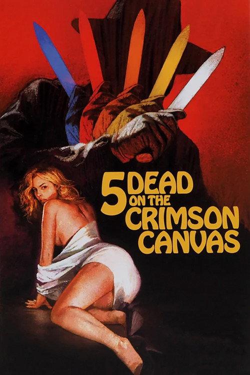 5 Dead on the Crimson Canvas 1996 official movie poster